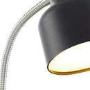 LED Desk Lamp with Catch-All Base and AC Outlet