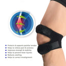 Knee Pain Relief Support Pad Patella Stabilizer Brace Strap