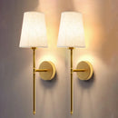 Wireless Fabric Wall Light (SET OF 2 + 2 BULBS FREE) - Elegant &  Wireless