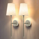 Wireless Fabric Wall Light (SET OF 2 + 2 BULBS FREE) - Elegant &  Wireless