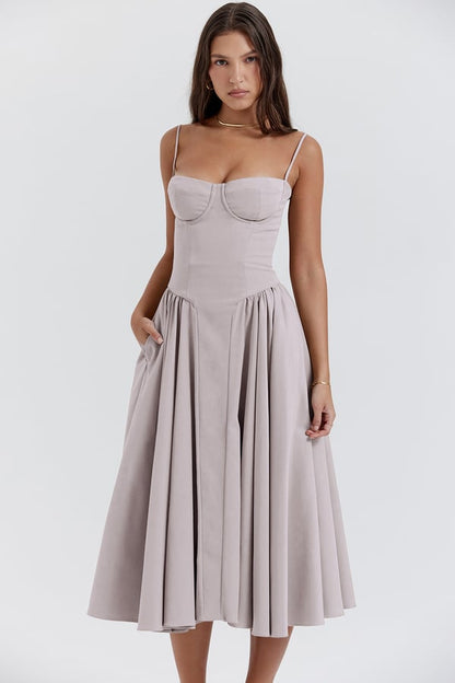 Tanya Corset Dress – Elegant, Flattering & Timeless