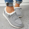 Stylish warm plush vulcanized sneakers with fur for women | Perfect for all seasons