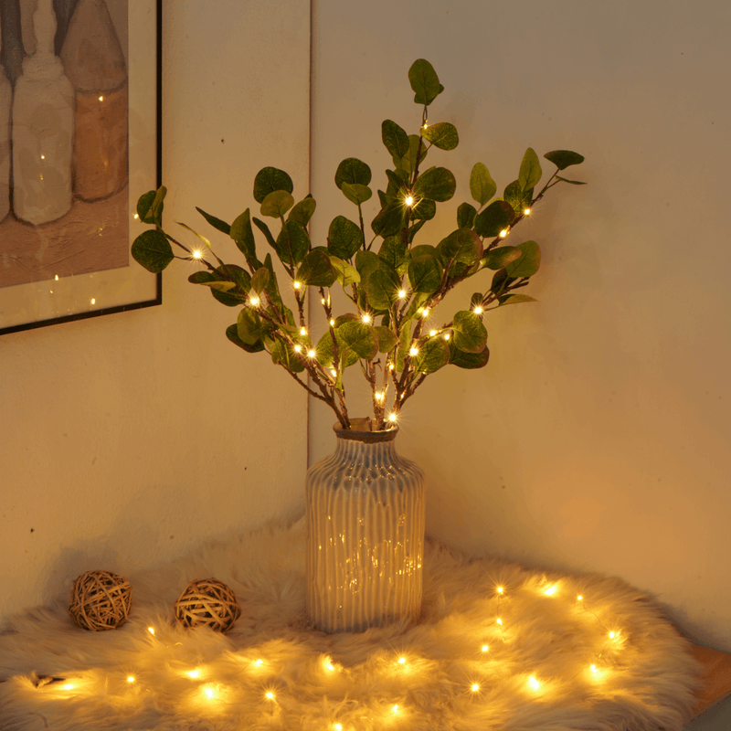 Fairy Light Olive Branch