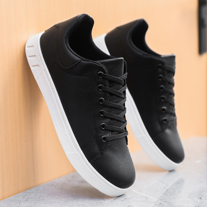 Stylish Leather Sneakers for Men – Comfort & Modern Design