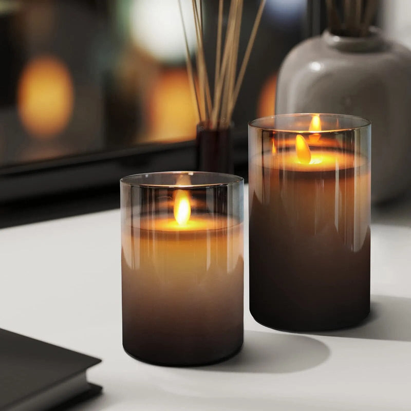 AuraFlame  Candle Set - Flameless, Cozy & Elegant