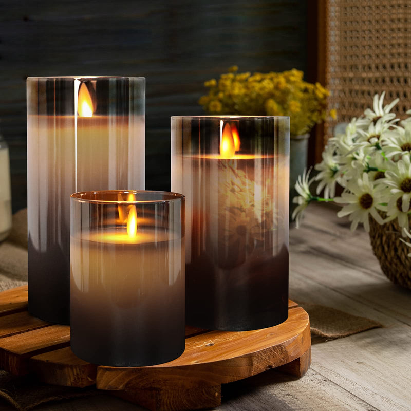 AuraFlame  Candle Set - Flameless, Cozy & Elegant