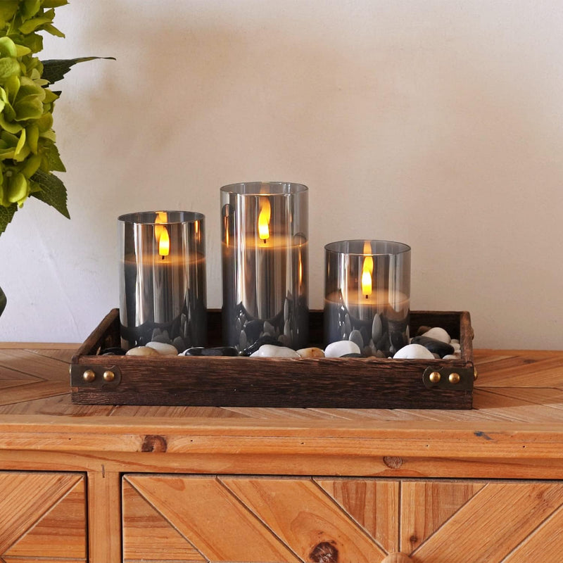 AuraFlame  Candle Set - Flameless, Cozy & Elegant