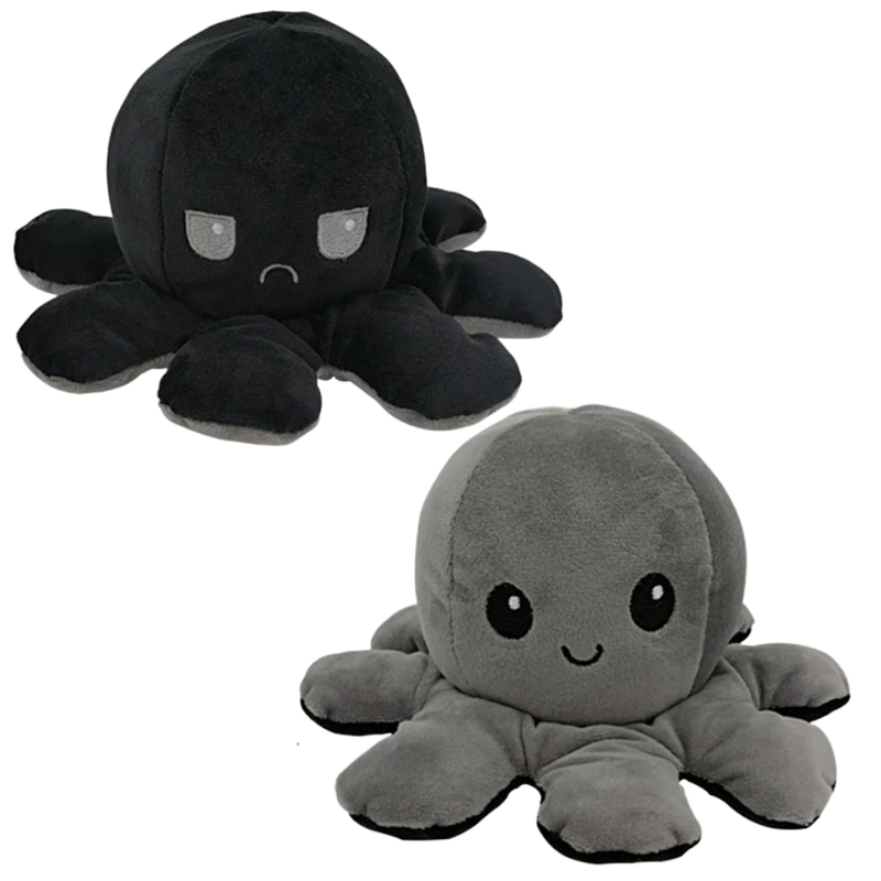 Reversible Mini Octopus Plush toy