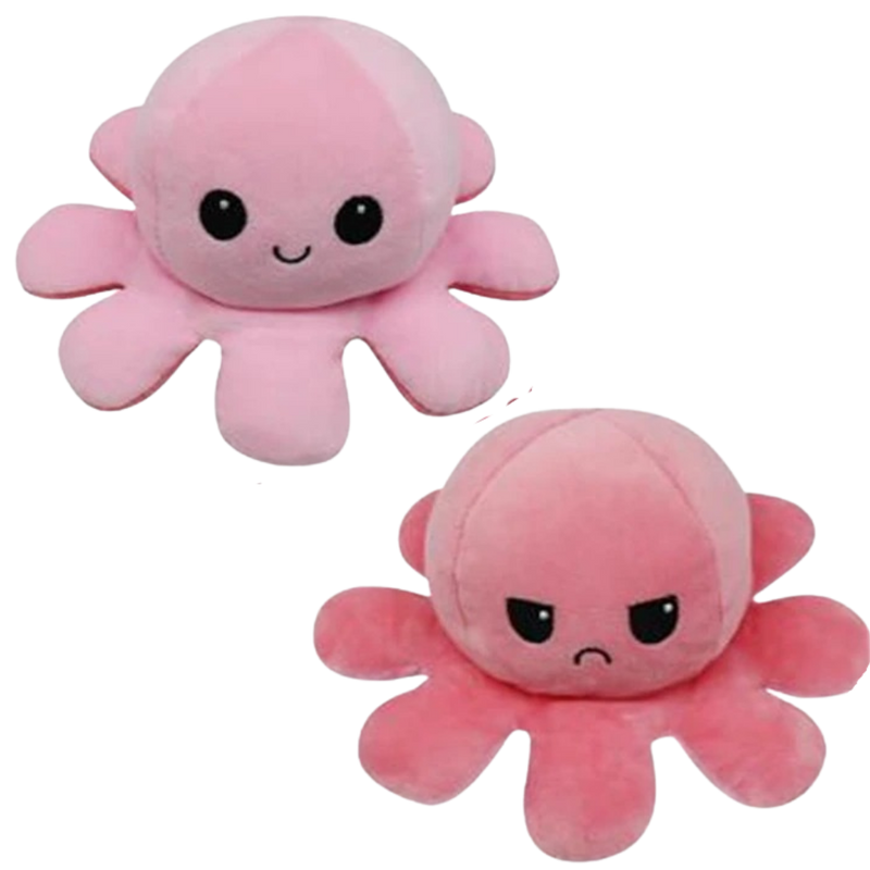 Reversible Mini Octopus Plush toy