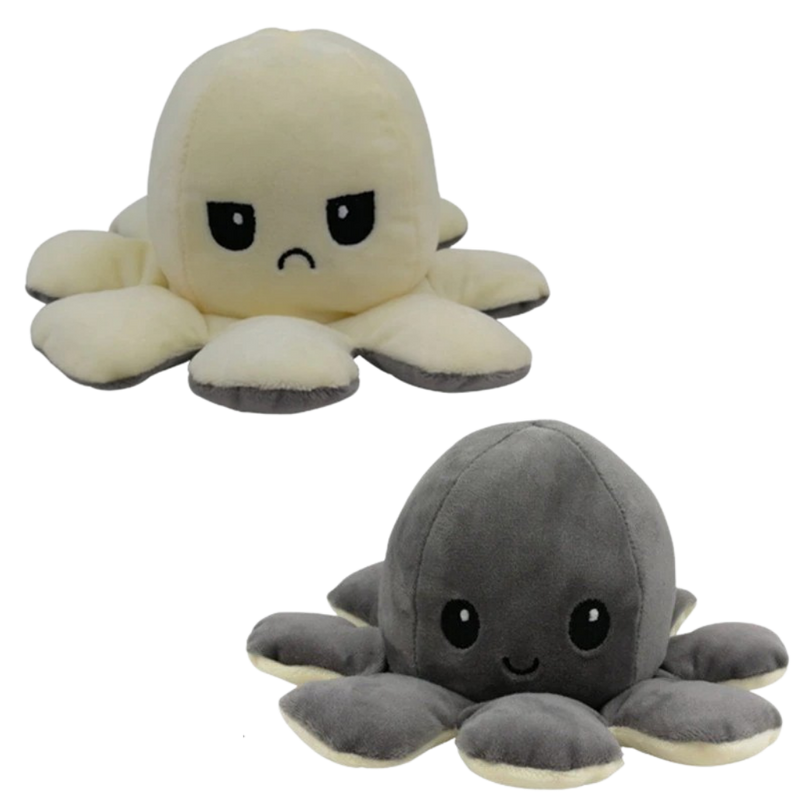 Reversible Mini Octopus Plush toy