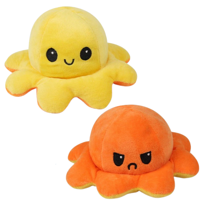 Reversible Mini Octopus Plush toy