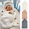 Newborn Baby Swaddle Blanket – Soft Knit & Cozy for Better Sleep