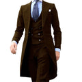 Men's Tailcoat Tuxedo 3-Piece Suit for Weddings & Formal Events