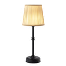 Retro Fabric Cordless Table Lamp - Stylish & Cordless