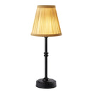 Retro Fabric Cordless Table Lamp - Stylish & Cordless