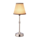 Retro Fabric Cordless Table Lamp - Stylish & Cordless