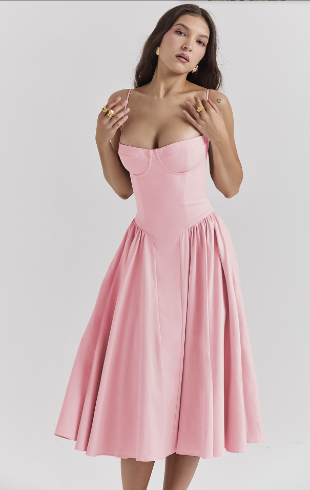 Tanya Corset Dress – Elegant, Flattering & Timeless