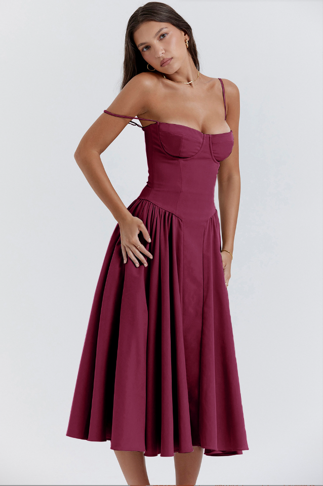 Tanya Corset Dress – Elegant, Flattering & Timeless