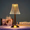 Crystal Metal Cordless Table Lamp