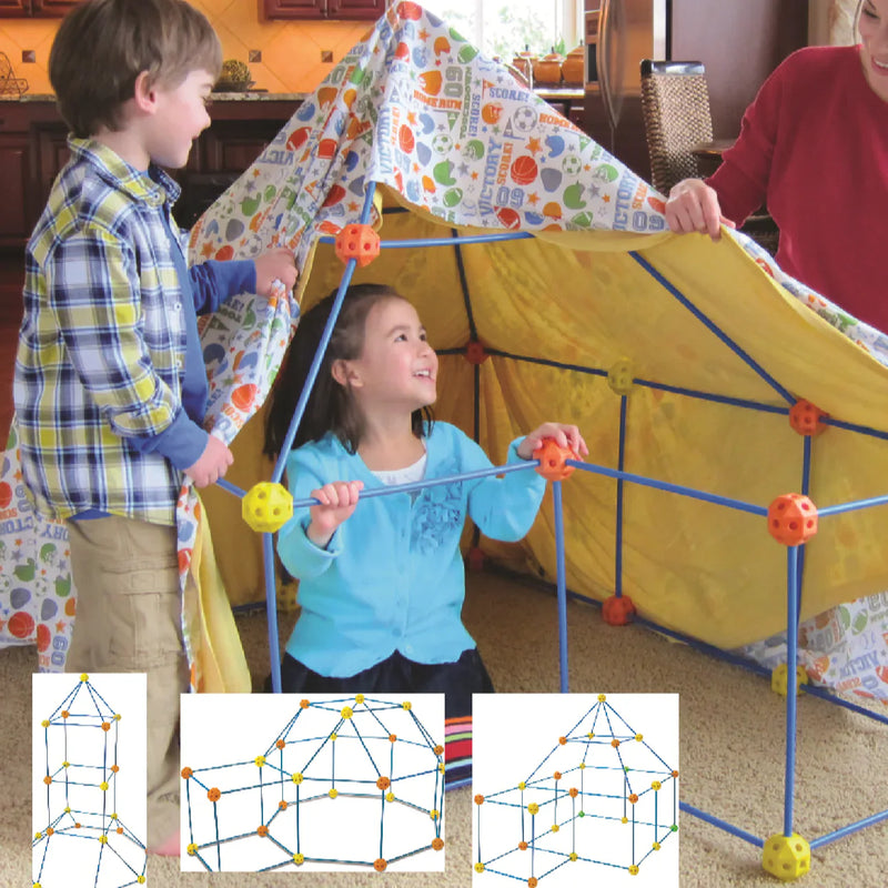 Kids DIY Fort – Creative STEM Toy & Fun Playhouse