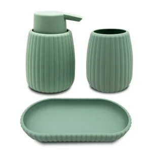 Ribbed Soap Pump with Soft Touch Dispensing – Stylish and Functional Bathroom & Kitchen Accessory - Image 1
