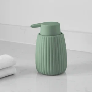 Ribbed Soap Pump with Soft Touch Dispensing – Stylish and Functional Bathroom & Kitchen Accessory - Image 3