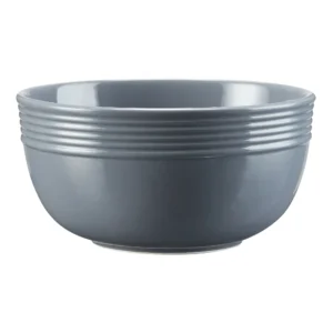 Chiara Stoneware Bowl, 6.25", Gray - Image 1